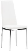 Jörn Eetkamerstoel - Camilla - Wit - PU-Leer - Jörn