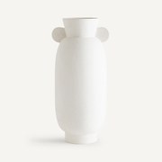 Vaas in witte keramiek, Onega