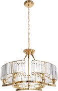 Hanglamp met APP789-6C-kristallen