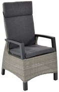 Lesli Living  Dining Tuinstoel - Prato Brick - Aluminium/Wicker - Lesli Living