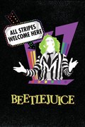 Kunstafdruk Beetlejuice - All stripes welcome here