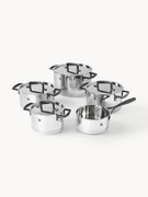 Kookpotten Bellasera van roestvrij staal, set van 5