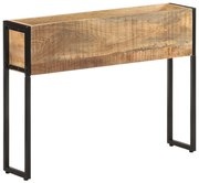 vidaXL Plantenbak 90x20x68 cm ruw mangohout