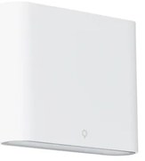 Moderne buiten wandlamp wit 11,5 cm incl. LED - Batt