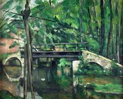 Kunstreproductie The Bridge at Maincy, or The Bridge at Mennecy, or The Little Bridge, Paul Cezanne