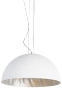 Eettafel / Eetkamer Moderne hanglamp wit 50 cm - Magna Modern E27 rond Binnenverlichting Lamp