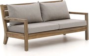+ 15% kassakorting | Loungebank Tuin ROUGH | Hout | 2 personen | Tuinbank Old Teak Greywash | 150cm | Incl. kussens | Kees Smit Tuinmeubelen
