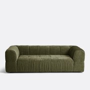 Rechte 3-zit dik fluweel, LIZZY