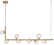 Hanglamp Goud Glas Bollen 8 stuks APP615-8CP