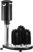 VEVOR Elektrische Glazenwasser met 5 Borstels voor Bars, 1200 Kopjes/u Wijnglas Reinigingsmachine, Glazenwasser voor Champagneglazen, Bierpullen, voor Bars en Restaurants