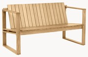 Tuin loungebank BK12 van teakhout