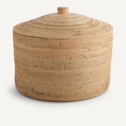 Mand in rotan en gevlochten bamboe, Mirella