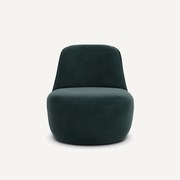 Fluwelen draaifauteuil Rosebury