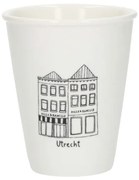 Gevel mok, Utrecht, porselein, 200 ml