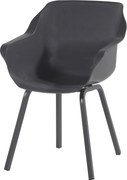 Sophie Element dining tuinstoel antraciet xerix Hartman