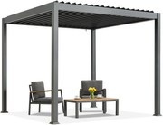 Lagos 3x3 Garden Point vrijstaande terraspergola antraciet