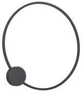 Design wandlamp zwart 67cm incl. LED 3-staps dimbaar - Anello