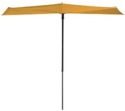 Madison Balkonparasol Sun Wave 270x150 cm goudgeel