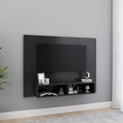 vidaXL Tv-wandmeubel 120x23,5x90 cm spaanplaat grijs