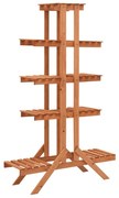 vidaXL Plantenrek 83x25x132 cm massief vurenhout