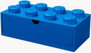 LEGO opberglade Brick met 8 knoppen
