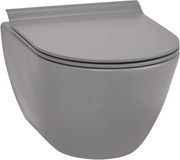 Ben Segno 2.0 hangtoilet met toiletbril compact Xtra glaze+ Free flush beton grijs