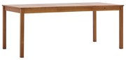 vidaXL Eettafel 180x90x73 cm grenenhout honingbruin