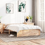 vidaXL Bedframe massief hout 140x200 cm