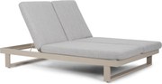 Lifestyle Garden Furniture Massimo Ligbed Met Kussen Loft/earth Aluminium Taupe