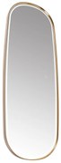 Badkamerspiegel rosé goud incl. LED en touch dimmer - Geraldien Modern IP44 ovaal Lamp