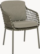 Tuin eetstoelen Ivissa met armleuning, 2-delig