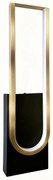 Wandlamp LED APP1782-W Brush Gold/Black