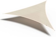Platinum Coolfit schaduwdoek driehoek 3.6x3.6x3.6m - Gebroken Wit