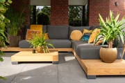 Loungeset 6 personen Teak Old teak greywash Lifestyle Garden Furniture Hilton