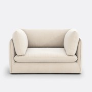 Fauteuil XL in mêlee stof Malo