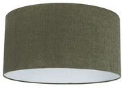 Stoffen lampenkap donkergroen 50/50/25