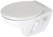 Plieger Smart wandcloset pack m. softclose closetzitting wit
