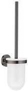 GROHE Essentials Toiletborstelhouder - wandmontage - rond - open - hard graphite 40374a01