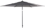 4 Seasons Azzurro stokparasol Ø300 cm Charcoal solefin