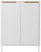 Tenzo Switch Grote Schoenenkast Modern Design Wit - 88x33.5x110cm.