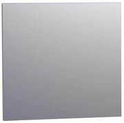 BRAUER Alu Spiegel - 70x65cm - zonder verlichting - rechthoek - aluminium SP-EM70RH