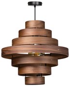 ETH Blagoon Walnoten Hanglamp 7 Ringen