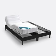 Relaxatiematras met 640 veren, 7 zones, stevige ondersteuning, zacht ligcomfort