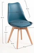 Pakket van 4 Synk Basic stoelen