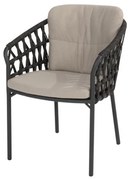 Taste by 4 Seasons Albareto tuinstoel SALE  Tuinstoel    beige weerbestendig