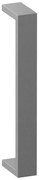 Brauer handdoekbeugel 50cm RVS geborsteld