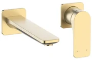 Crosswater Fuse Wastafelkraan - inbouw - geborsteld messing FS120WNF