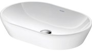 Duravit D-Neo opzetwastafel 60x40x12.5cm zonder kraangat keramiek Wit 2372600070