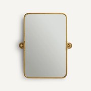 Rechthoekige draaibare spiegel H75,5 cm, Cassandre