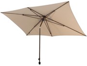 Azzurro stokparasol 200x300 cm wenge frame beach 4 Seasons Outdoor